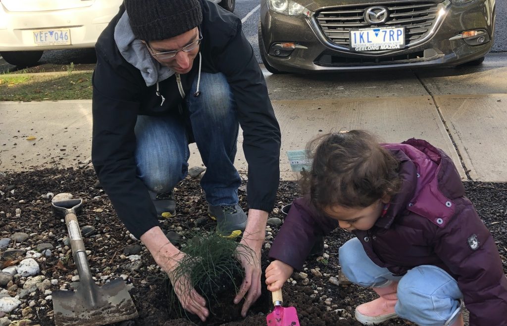 Community planting day -Indigenous Garden